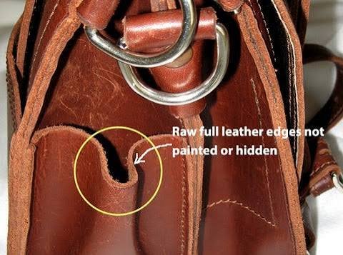 how to identify a handmade bag