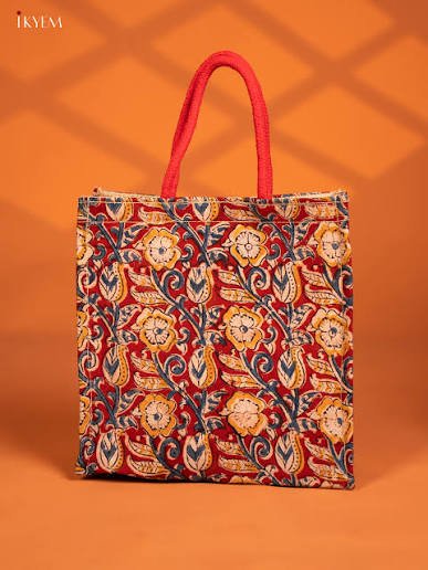 Kalamkari bag styling