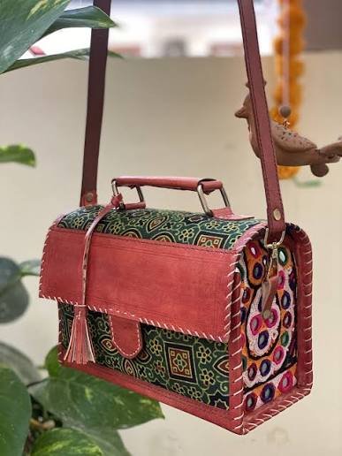 Ajrakh bags