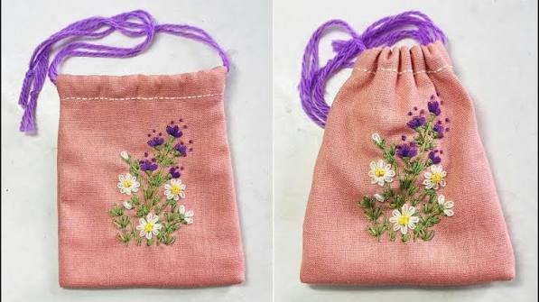 how to clean an embroidered bag 